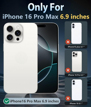 iPhone 16 Pro Max Ultra Clear Magentisk Magsafing Skal