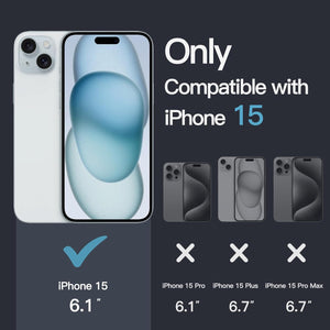 iPhone 15 Ultra Clear Magentisk Magsafing Skal