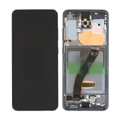 Samsung Galaxy S20 5G (SM-G980F) Skärm med LCD Display Original - Grå