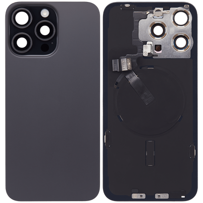 iPhone 15 Pro Max Back Cover Black