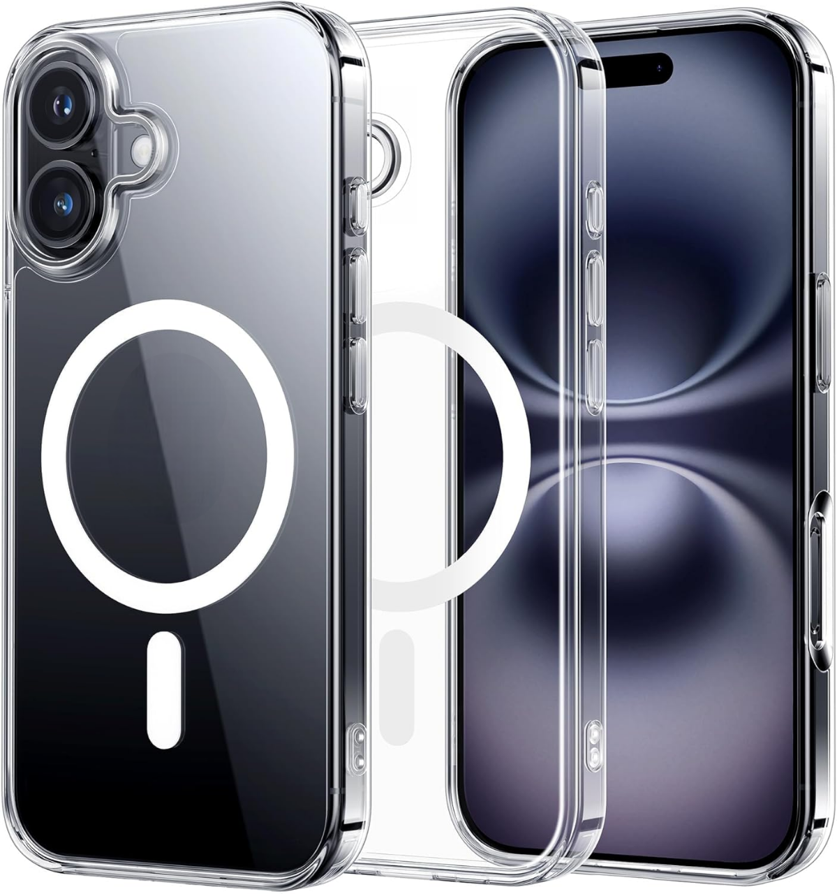 iPhone 16 Plus Ultra Clear Magnetic Magsafing Cover