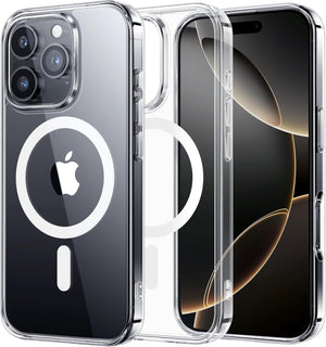 iPhone 16 Pro Ultra Clear Magnetic Magsafing Cover