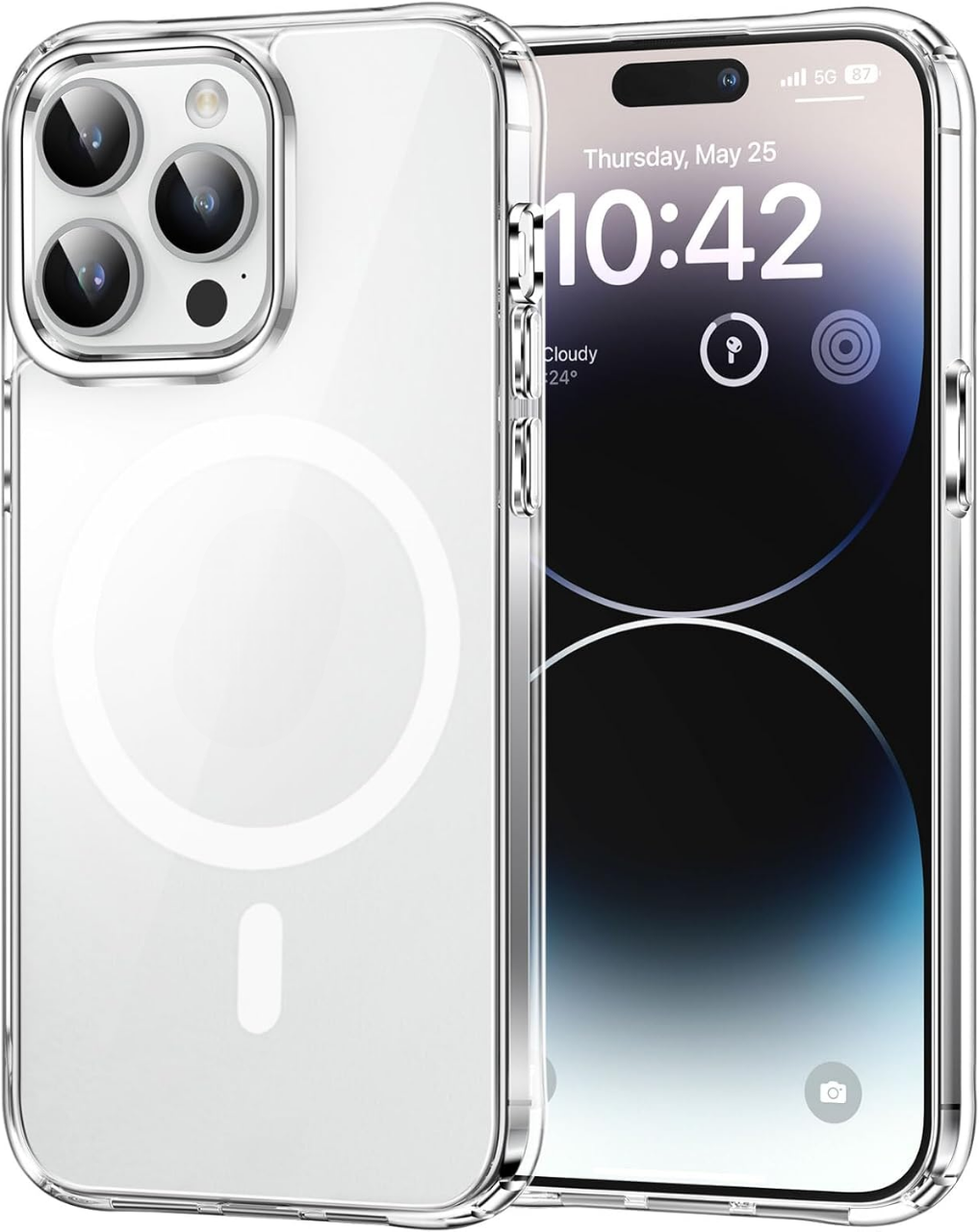 iPhone 14 Pro Ultra Clear Magnetic Magsafing Cover