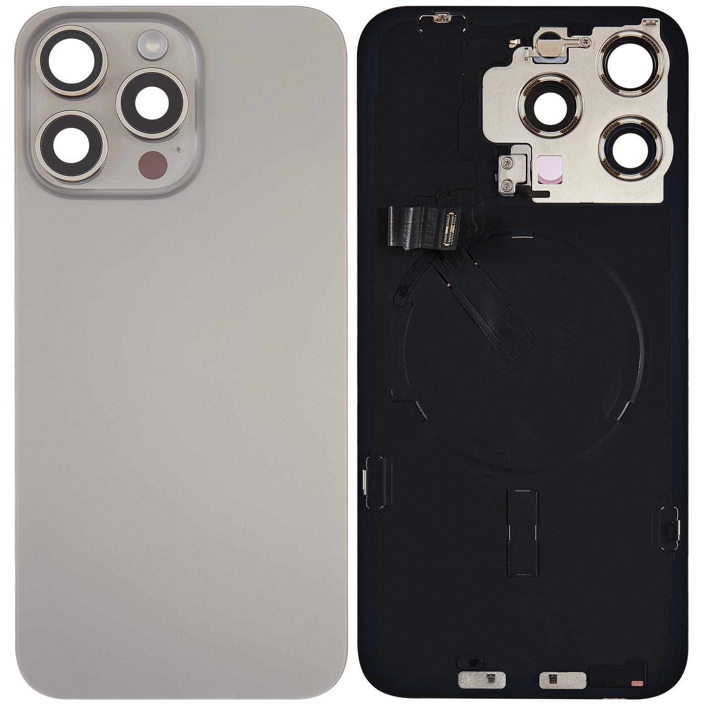 iPhone 15 Pro Max Back Case Natural