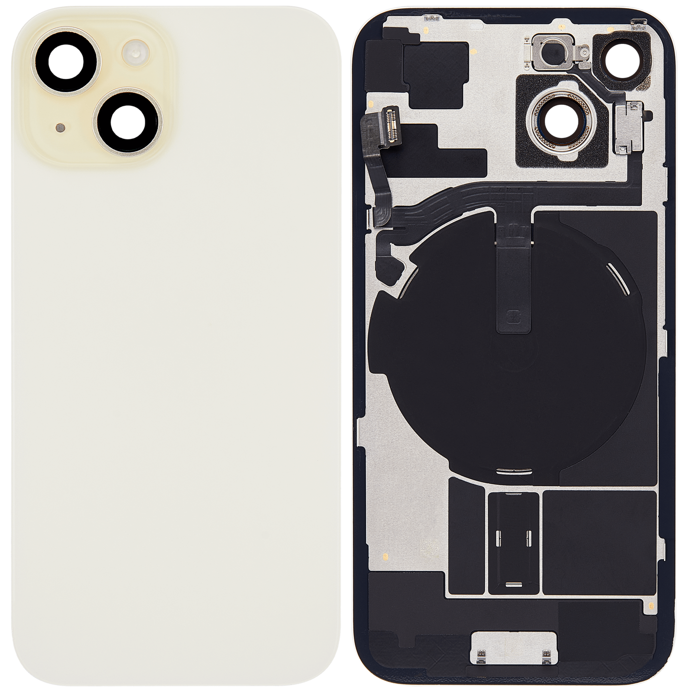iPhone 15 Back Cover Yellow