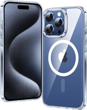 iPhone 15 Pro Ultra Clear Magnetic Magsafing Cover