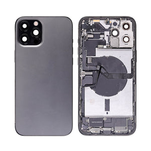 iPhone 12 Pro Max Back Cover Black