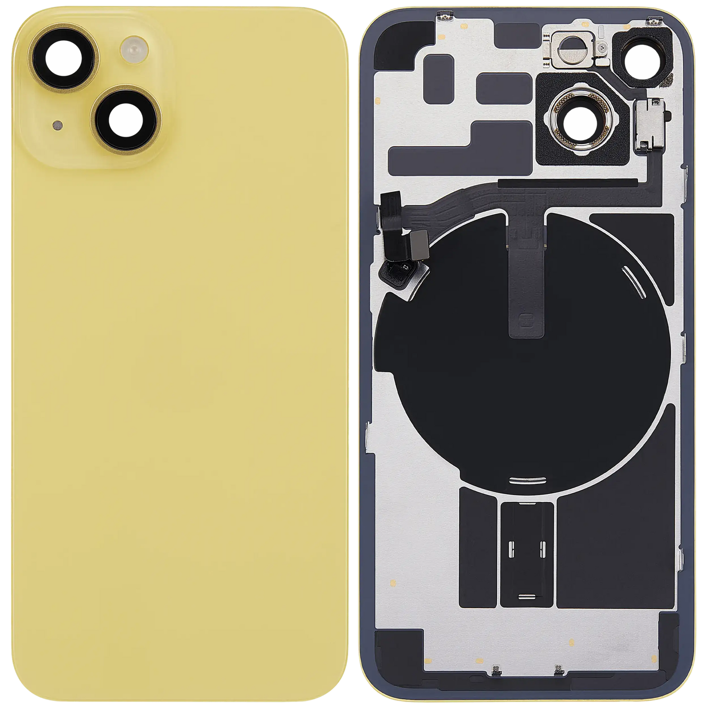 iPhone 14 Back Cover Yellow