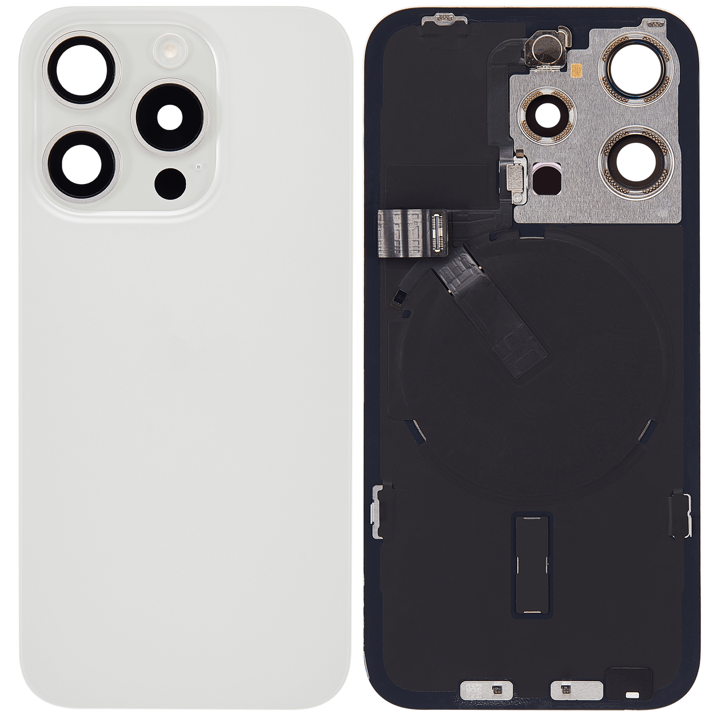 iPhone 15 Pro Back Cover White