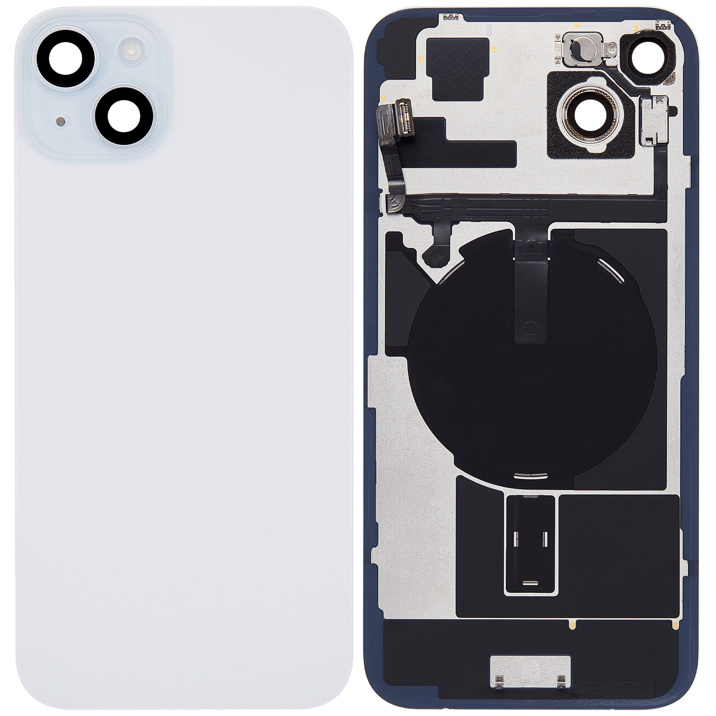 iPhone 15 Plus Back Cover Blue