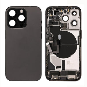 iPhone 14 Pro Max Back Cover Black