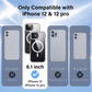 iPhone 12 Pro Ultra Clear Magnetic Magsafing Cover