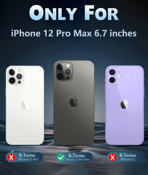 iPhone 12 Pro Max Ultra Clear Magnetic Magnetic Case