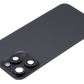 iPhone 15 Pro Max Back Cover Black