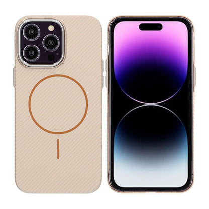 iPhone 14 Pro Max Carbon Case - Gold