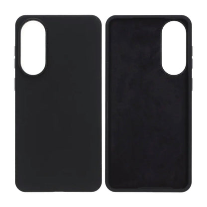 Samsung S25 Edge Case - Silicone Rvelon Black