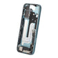 Middle frame with small parts for iPhone 16 - Green OEM