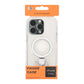 Skal Magsafe till iPhone 15 Pro - Transparent vit med ringstativ
