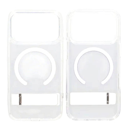 Rvelon Mobilskal med Stativ för iPhone 17 Pro Max - Transparent