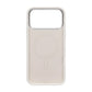 Cream wave liquid silicone Case For iPhone 17 Pro Max White