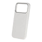 Cream wave liquid silicone Case For iPhone 17 Pro Max White