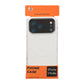 Cream wave liquid silicone Case For iPhone 17 Pro Max White