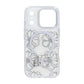 Mobilskal Magsafe till iPhone 17 Pro - Transparent med blommor