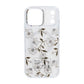 Sparkling Rhinestone Magnetic Case For iPhone 17 Pro Max Small Gold Flower