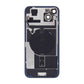 iPhone 15 Plus Baksida Glas Komplett OEM - Svart