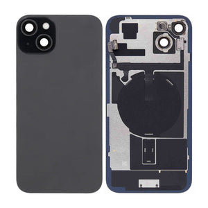 iPhone 15 Plus Baksida Glas Komplett OEM - Svart