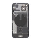 iPhone 15 Plus Baksida Glas Komplett OEM - Rosa