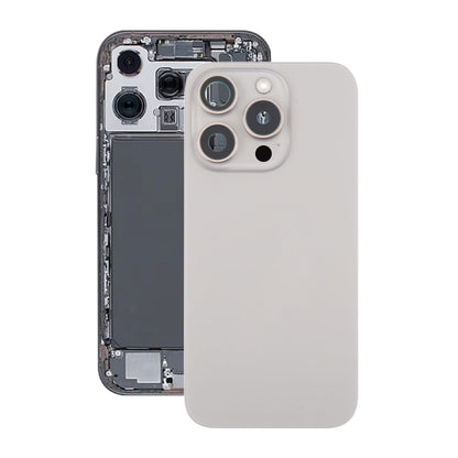 iPhone 16 Pro Max Baksida Glas Komplett OEM - Naturlig Titan