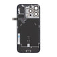 iPhone 16 Pro Max Baksida Glas Komplett OEM - Naturlig Titan