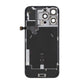 iPhone 16 Pro Max Baksida Glas Komplett OEM - Sandfärgad titan