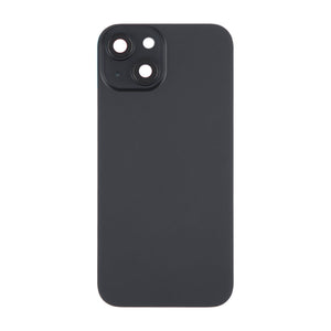iPhone 15 Baksida Glas med Magnet och Kameralins - Svart