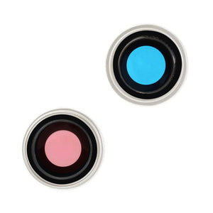 Kameralins med metallram iPhone 15/15 Plus - Gul