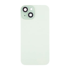 iPhone 15 Plus Baksida Glas med Magnet och Kameralins - Grön