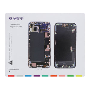 Magnetisk skruvmatta för iPhone 15 Plus