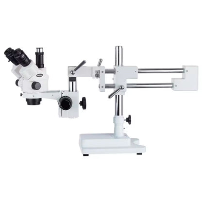 Stereozoommikroskop 7–45x med dubbel arm - AmScope