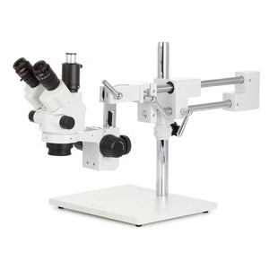 Stereozoommikroskop 7–45x med dubbel arm - AmScope