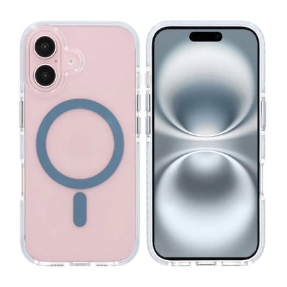 Mobilskal Magnet Dubbelskydd för iPhone 17 - Blå