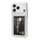 Shockproof Case with Card Holder iPhone 17 Pro Max Transparent