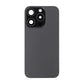 iPhone 15 Pro Baksida Glas Komplett OEM - Svart