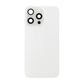 iPhone 15 Pro Max Baksida Glas Komplett OEM - Vit