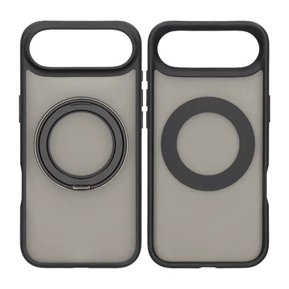 Mobilskal Roterande Magnet Stativ för iPhone Air - Svart