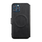 RV Flip Stand TPU Leather Wallet Case Black for Apple iPhone 12/12 Pro High Quality