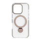 Pindun 360°Rotating Stand Magnetic Case For iPhone 16 Pro Gray