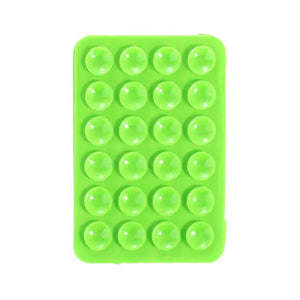 Silicone Sucker Strong Double Sided Mobile Phone Glass Self Green