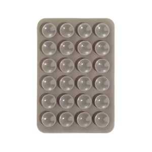 Silicone Sucker Strong Double Sided Mobile Phone Glass Self Gray