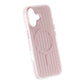 Mobilskal Korrugerad Magsafe för iPhone 17 - Rosa